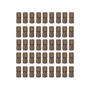 FECHO COM ROSCA 10X04MM EM LATÃO COM 250 PEÇAS