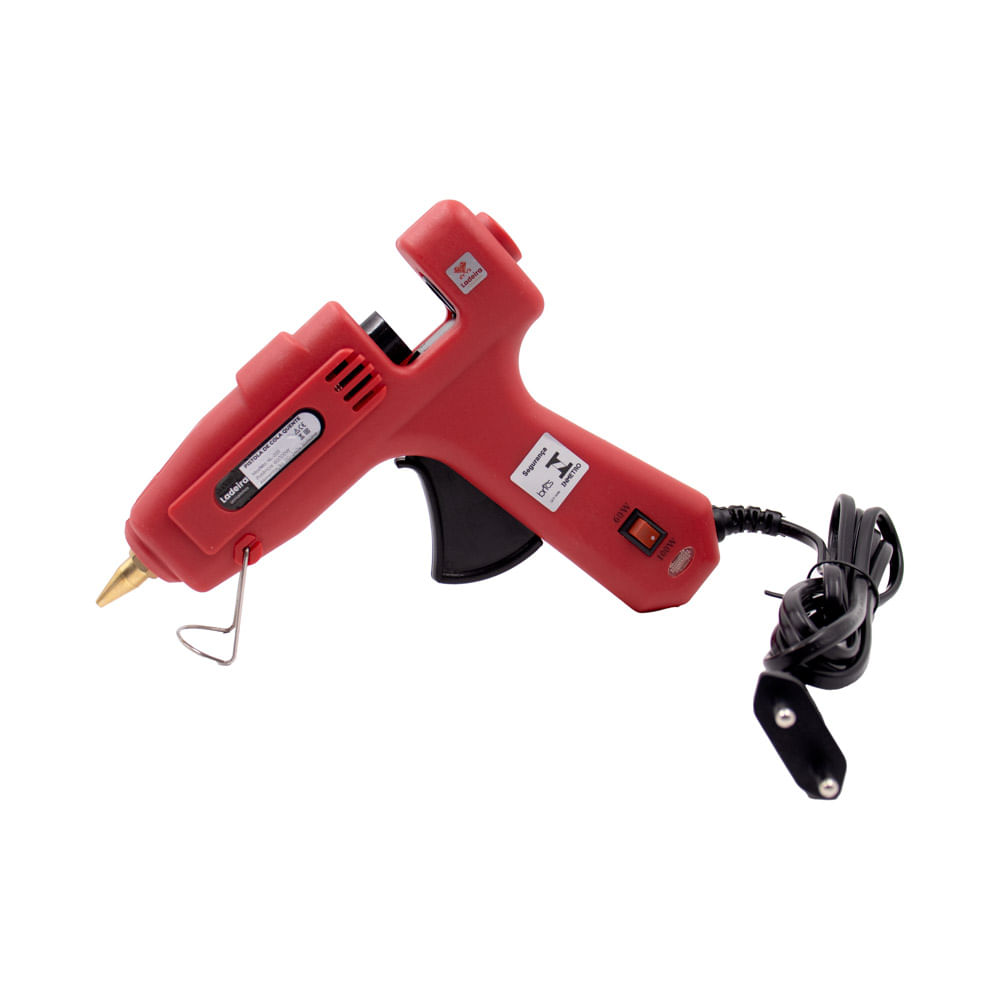 Pistola De Cola Quente Profissional Com Dupla Potência 60-100W