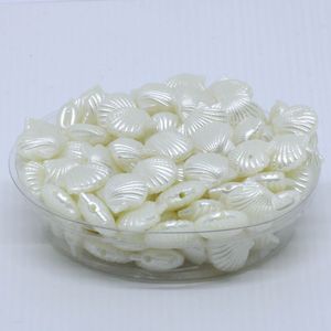 Concha Do Mar Passante Perolada 12Mm Em Abs Com 250Gr