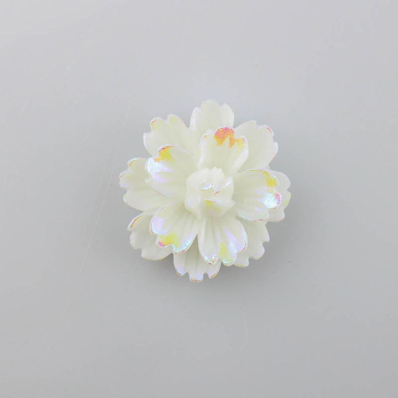 FLOR-PEROLA-25MM-EM-ABS-200-PECAS-609A---BRANCO-AB