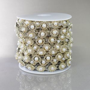 Aljofre De Flor Com Perola 13Mm Em Abs Com 9 Metros