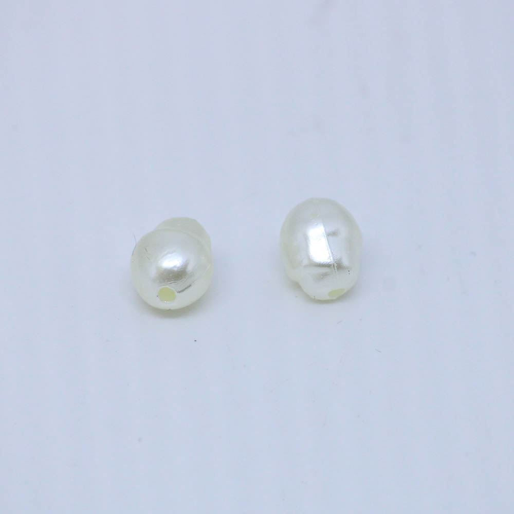 Perola De Agua Doce Passante 6X8mm Em Abs Com 500Gr