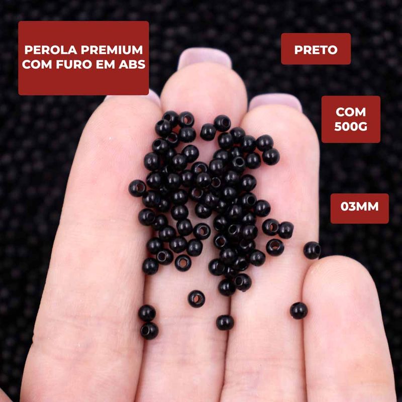 PEROLA-PREMIUM-COM-FURO-03MM-EM-ABS-COM-500G---225---PRETO-225