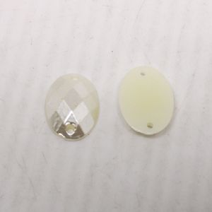 Meia Perola Para Costura Em Abs 10X14