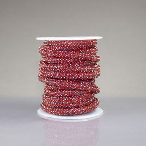 Cordao De Chaton E Strass 06Mm Com 4 Metros