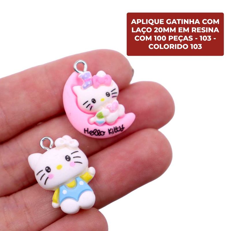 PINGENTE-GATINHA-DE-LACO-20MM-EM-RESINA-COM-100-PECAS---503---COLORIDO-CLARO