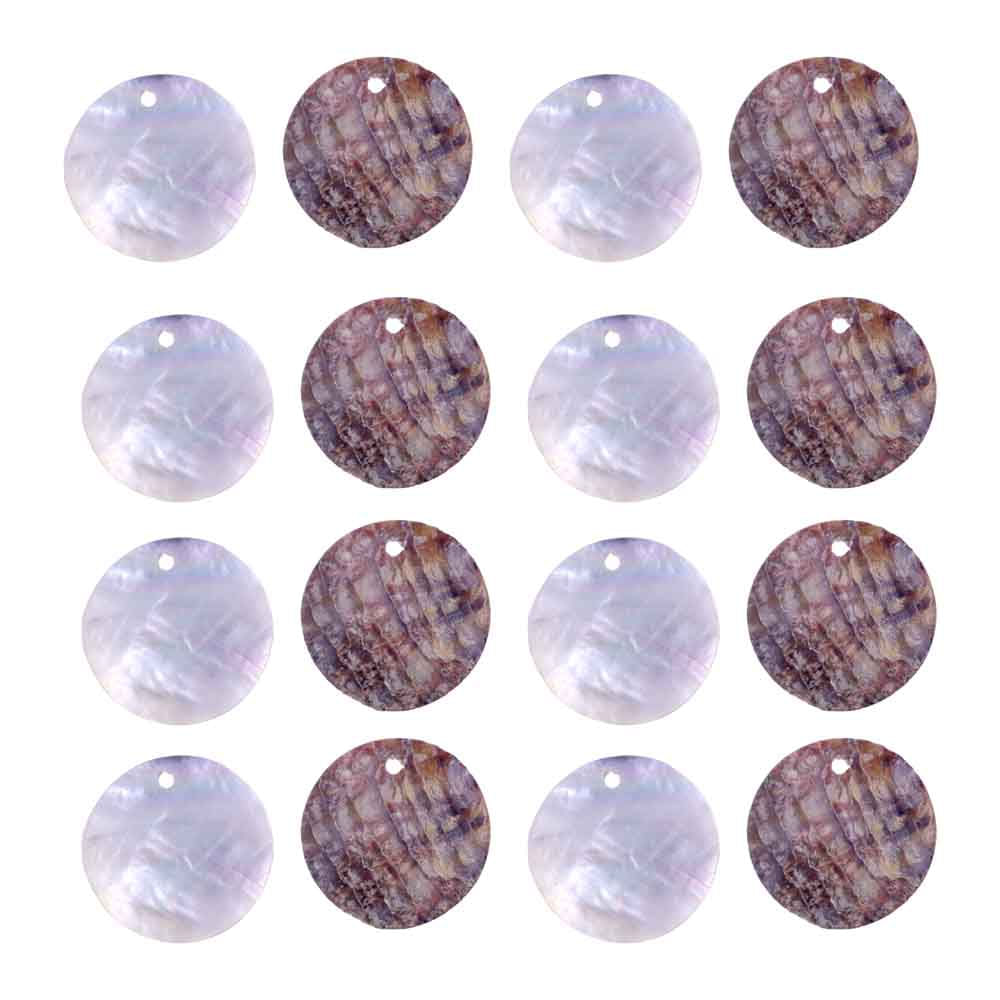 LANTEJOULA DE MADREPÉROLA 20MM COM 250GR