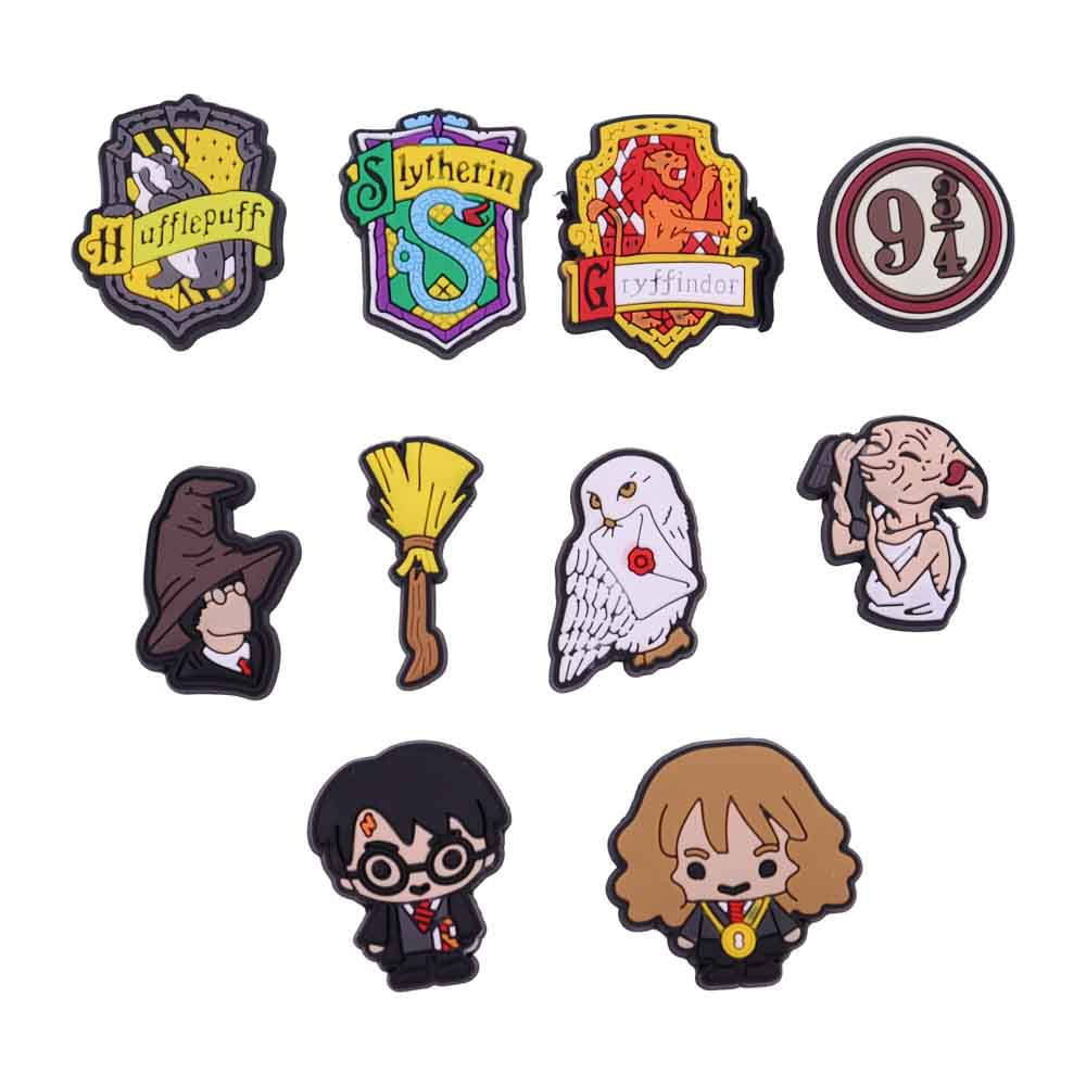 Aplique Saga Harry Potter 30Mm Emborrachado Com 50 Peças