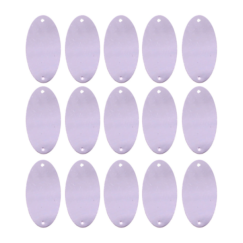 PAETE OVAL 15X30MM EM PVC COM 500G