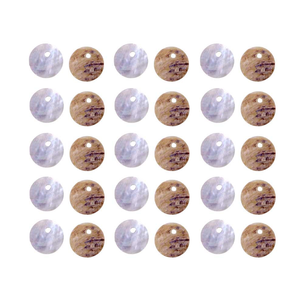 LANTEJOULA DE MADREPÉROLA 12MM COM 250GR