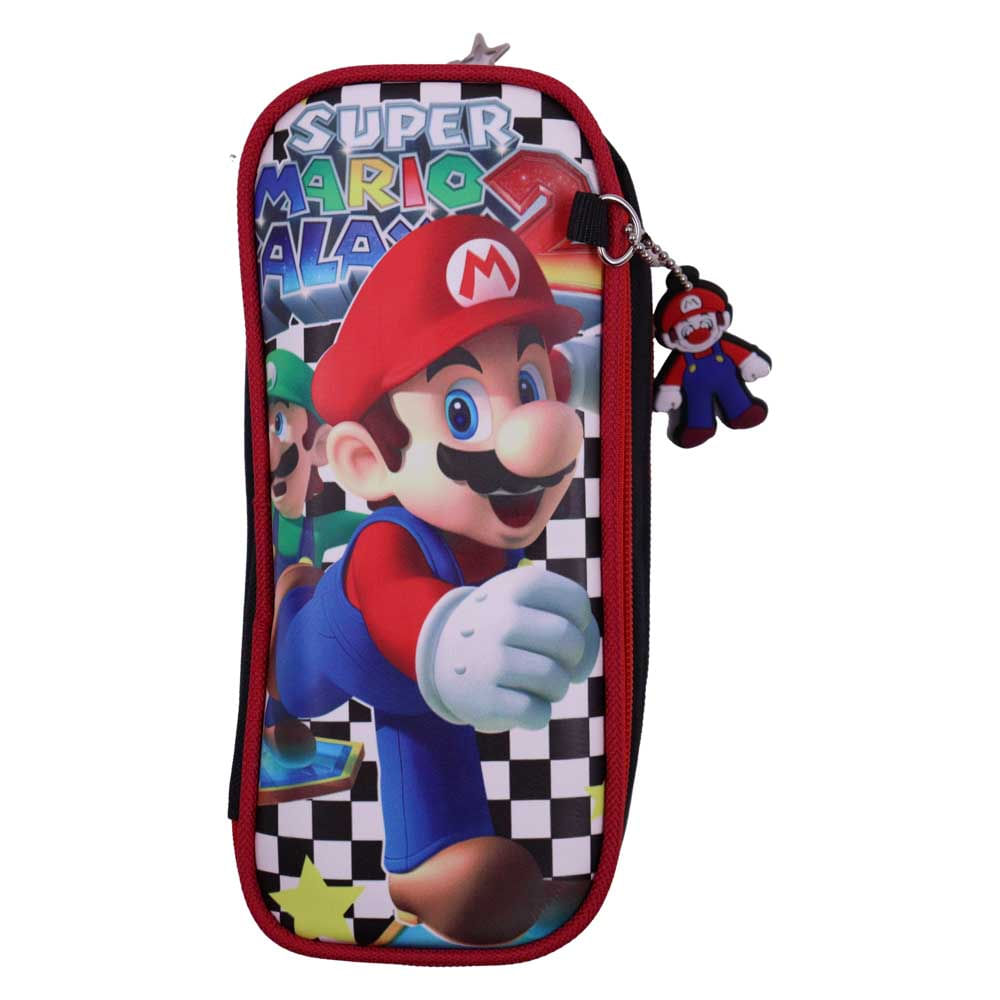 Estojo Escolar Super Mario 21.5X9.5X6.5Cm