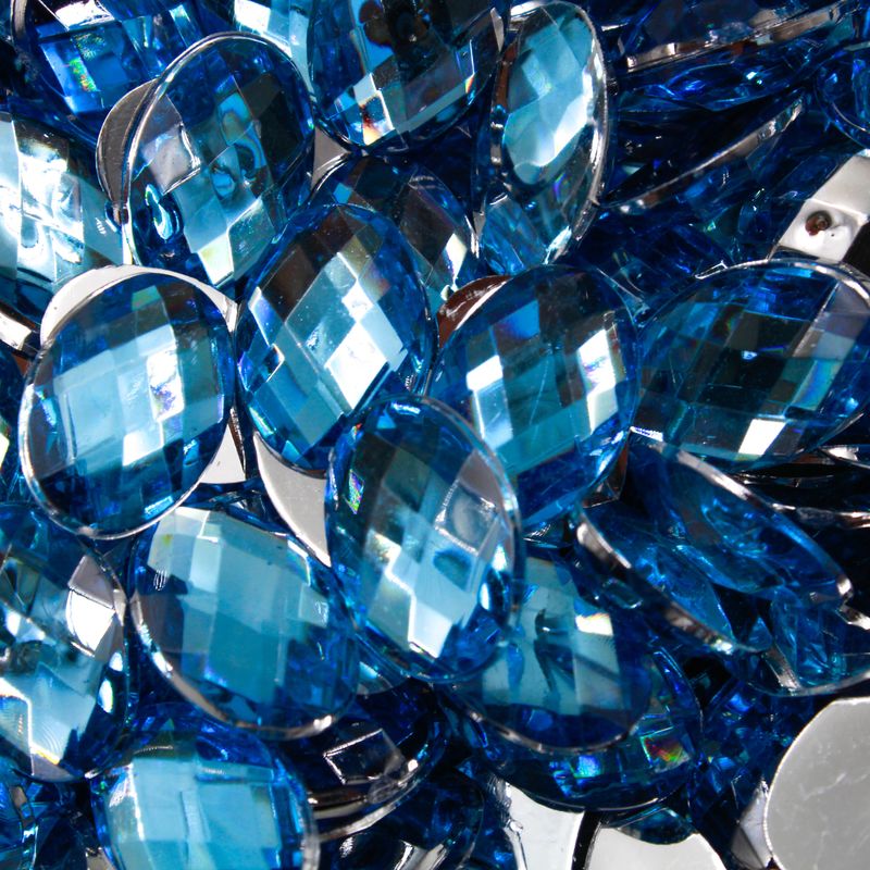 CHATON-PARA-COLAGEM-OVAL-SEXTAVADO-10X14MM-EM-ACRILICO-COM-25GR---Q018---AZUL-CLARO