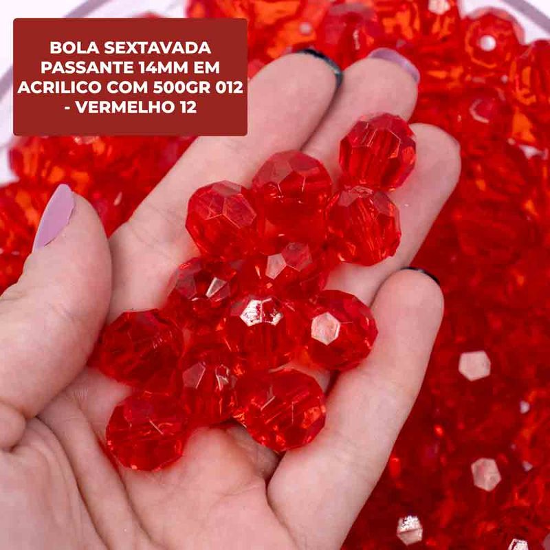 BOLA-SEXTAVADA-PASSANTE-14MM-EM-ACRILICO-COM-500GR-012---VERMELHO-12