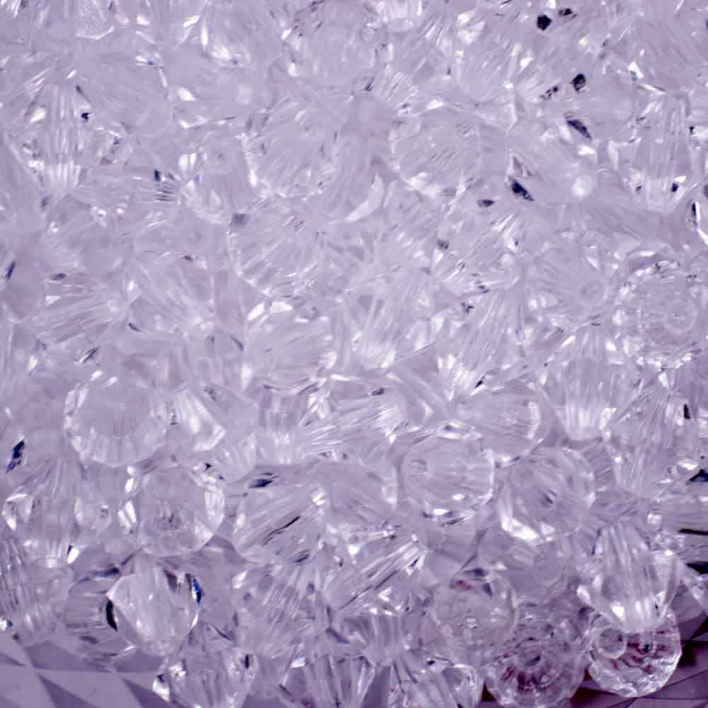 Balao Passante 10Mm Em Acrilico Com 500Gr