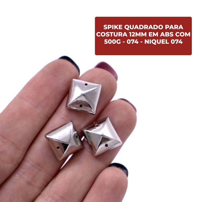SPIKE-QUADRADO-PARA-COSTURA-12MM-EM-ABS-COM-500G---074---NIQUEL-074
