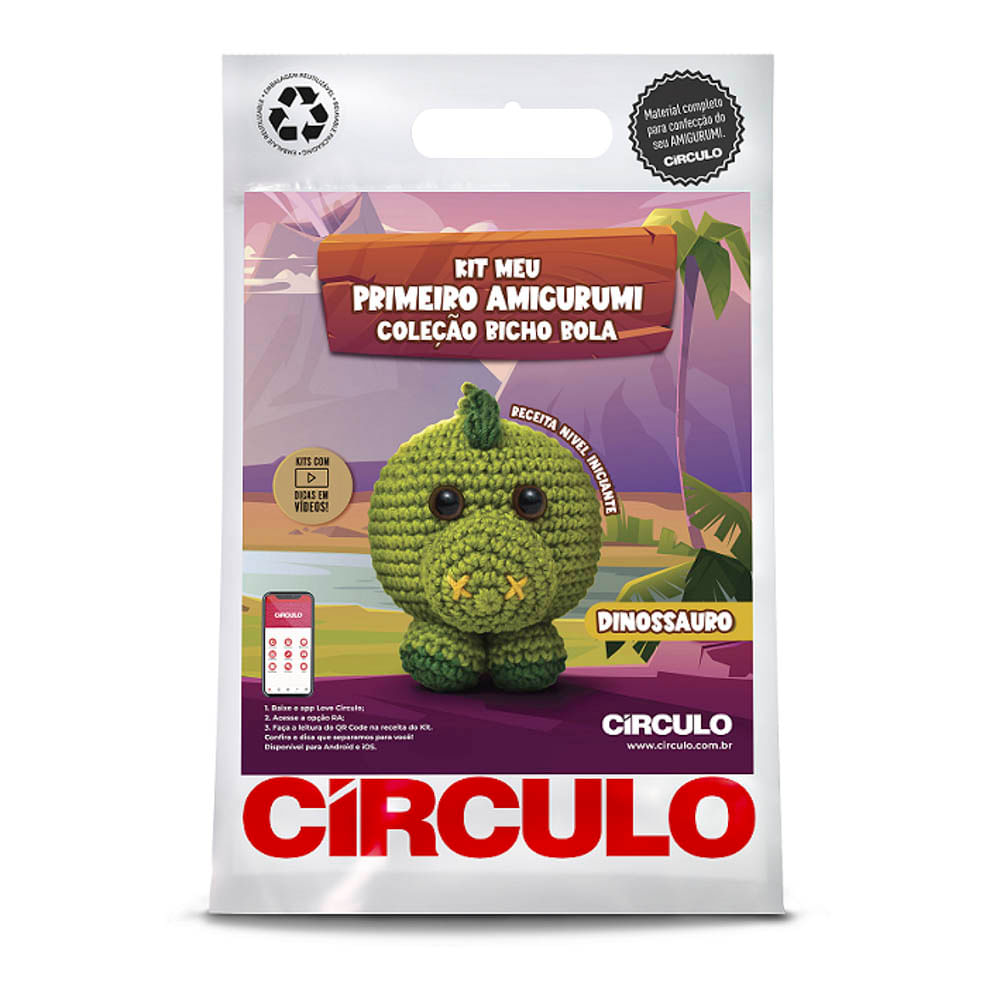 Kit Amigurumi Circulo Bichos Bolas