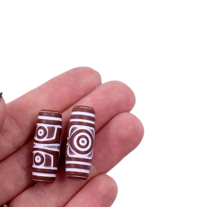 TUBO-PASSANTE-ESTILO-MADEIRA-TRIBAL-11X27MM-EM-PLASTICO-COM-500G---506---MARROM