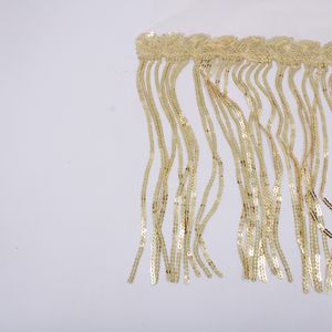 Franja De Paete Com Organza 20Cm Em Poliester Com 4,5 Metros