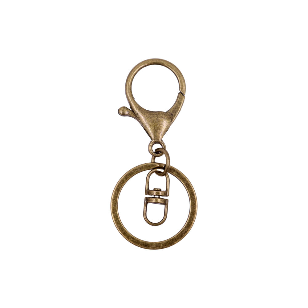 FECHO-LAGOSTA-36MM-COM-CONECTOR-E-ARGOLA-30MM-EM-ZAMAC-COM-50-PECAS---OURO-VELHO