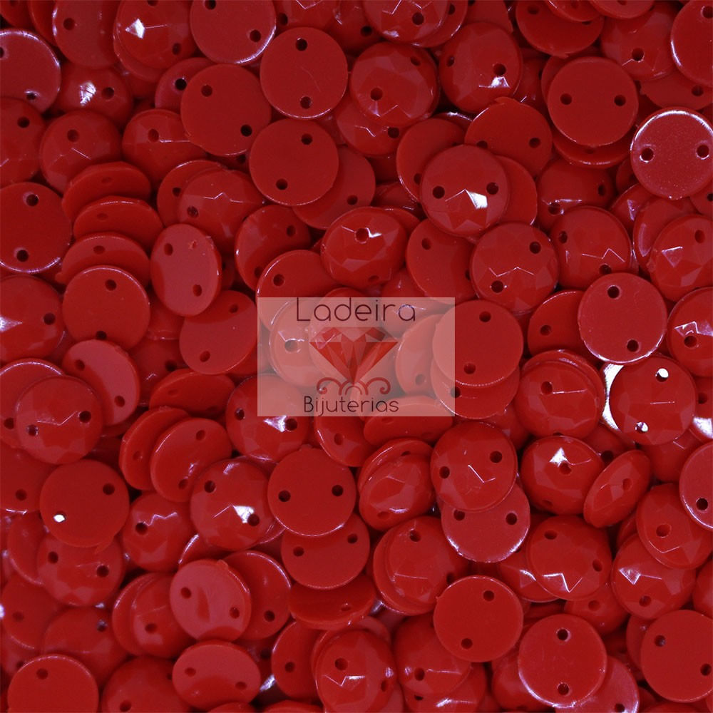 CHATON-PARA-COSTURA-REDONDO-SEXTAVADO-08MM-EM-ACRILICO-COM-250G-107---VERMELHO-C-07