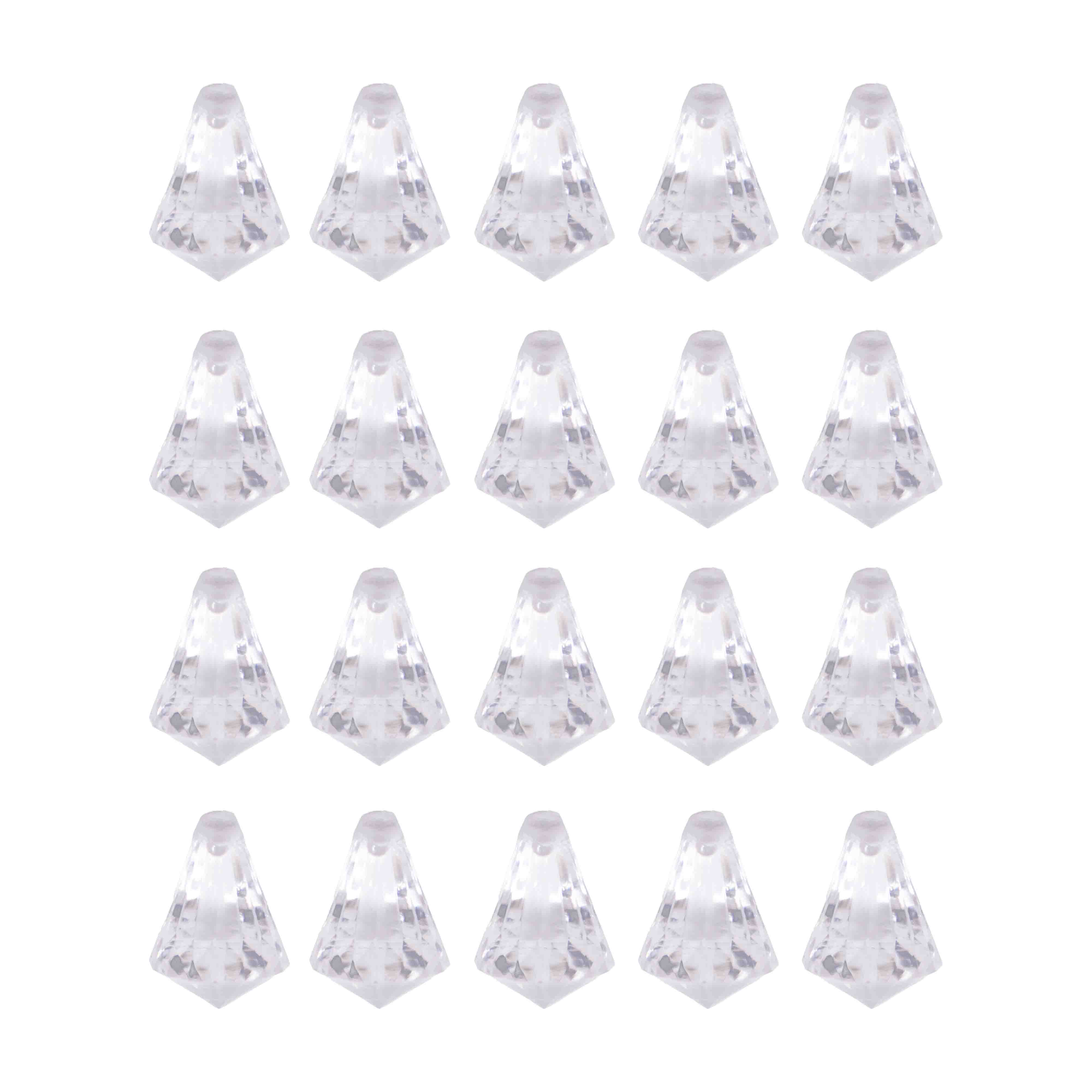 Pingente Piao 11X16mm Em Acrilico Com 500Gr