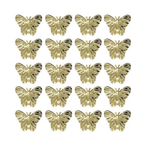 Aplique Borboleta Para Costura 17X22mm Em Pvc Com 500G
