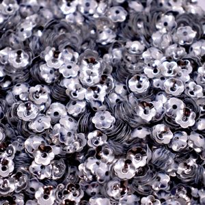 Lantejoula Flor 06Mm Em Pvc Com 500G