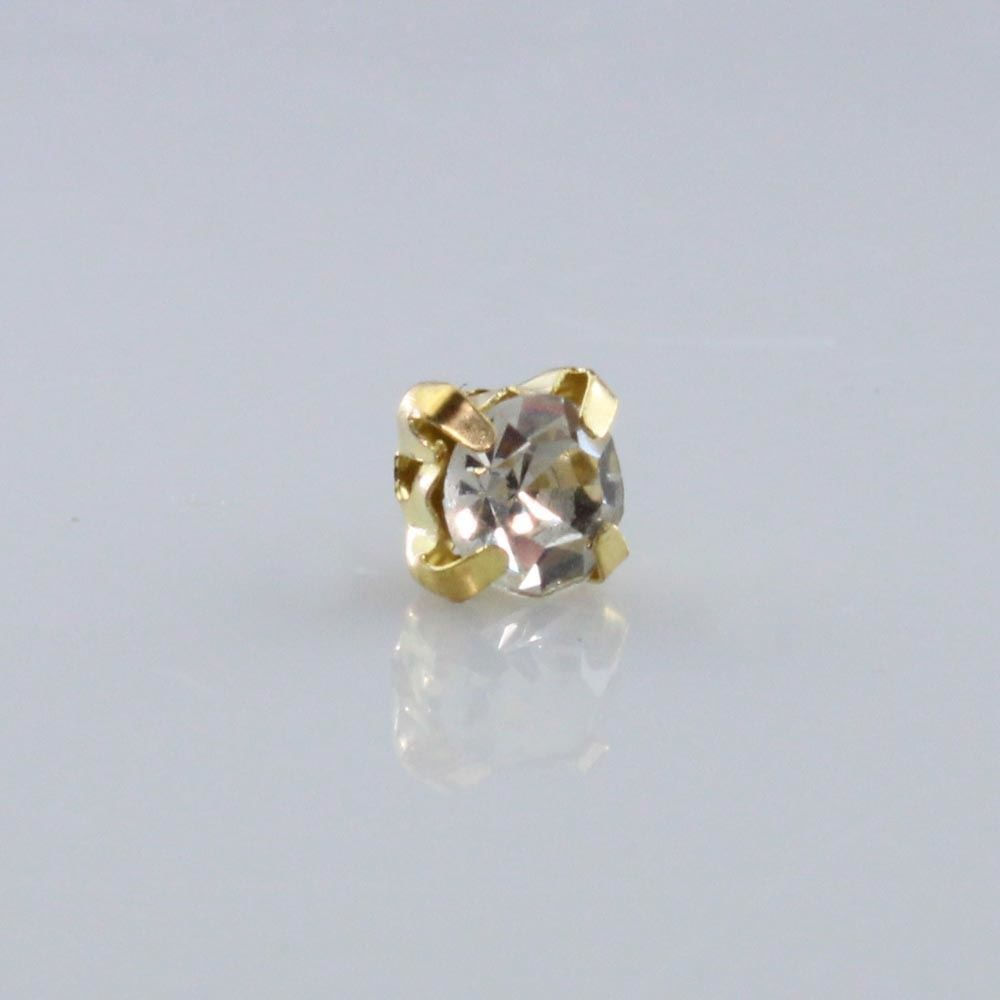 Strass Engrampado 4 Garras Ss18 Em Vidro Com 1440 Peças
