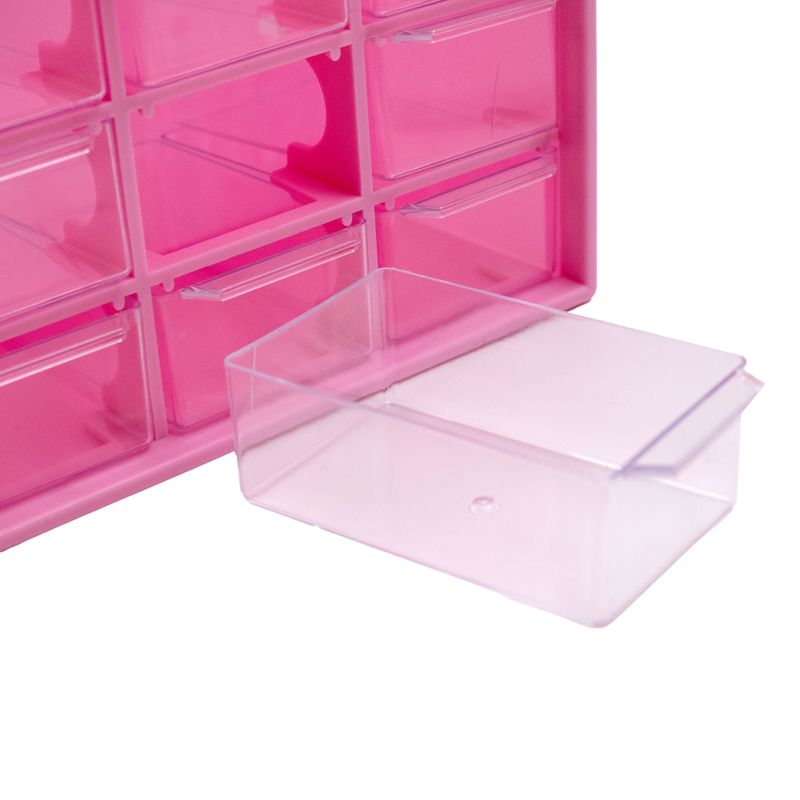 GAVETEIRO-ORGANIZADOR-18X95CM-COM-09-COMPARTIMENTOS-EM-PLASTICO---ROSA