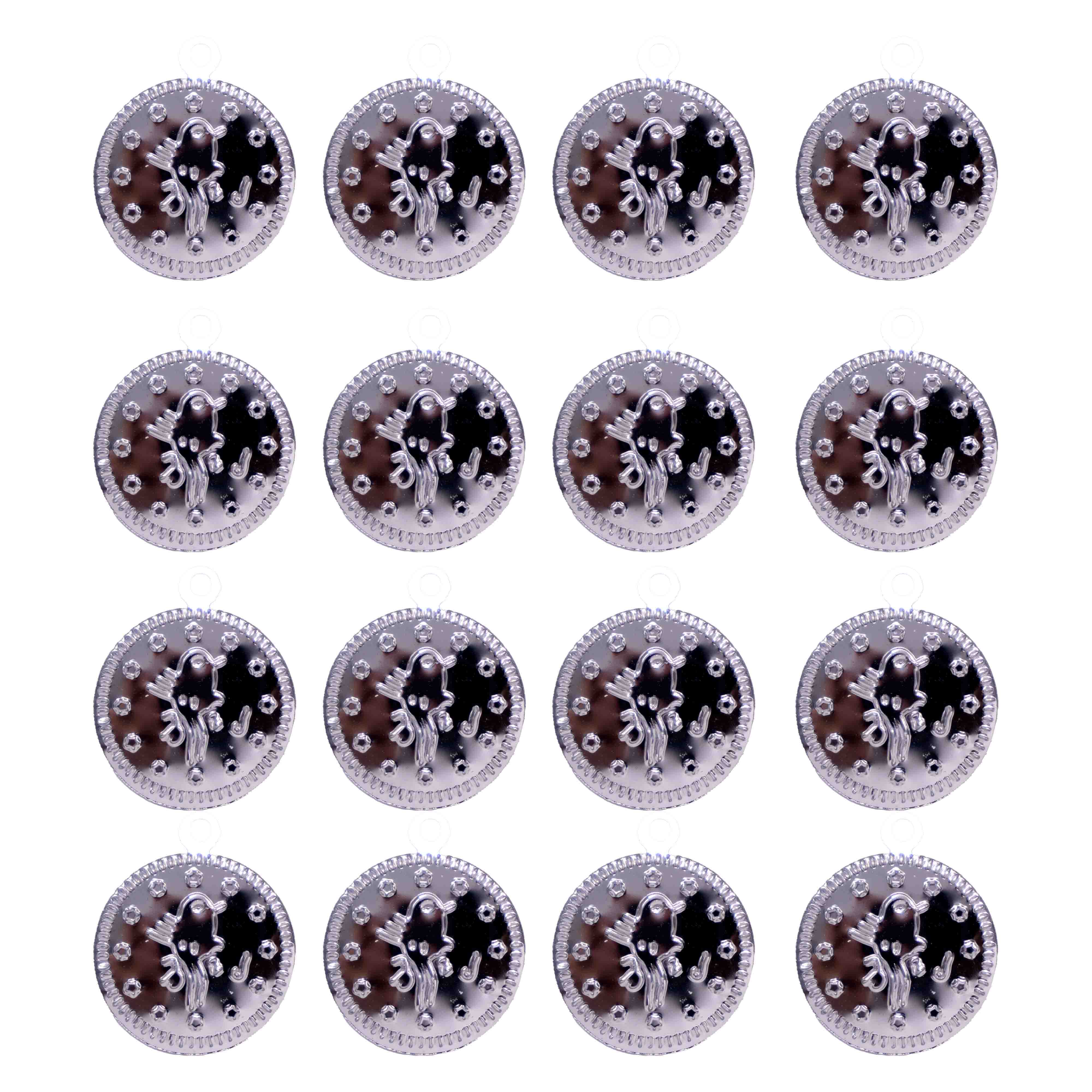PINGENTE-AMOLETO-TUGRA-20MM-EM-PVC-COM-500G---PRATA
