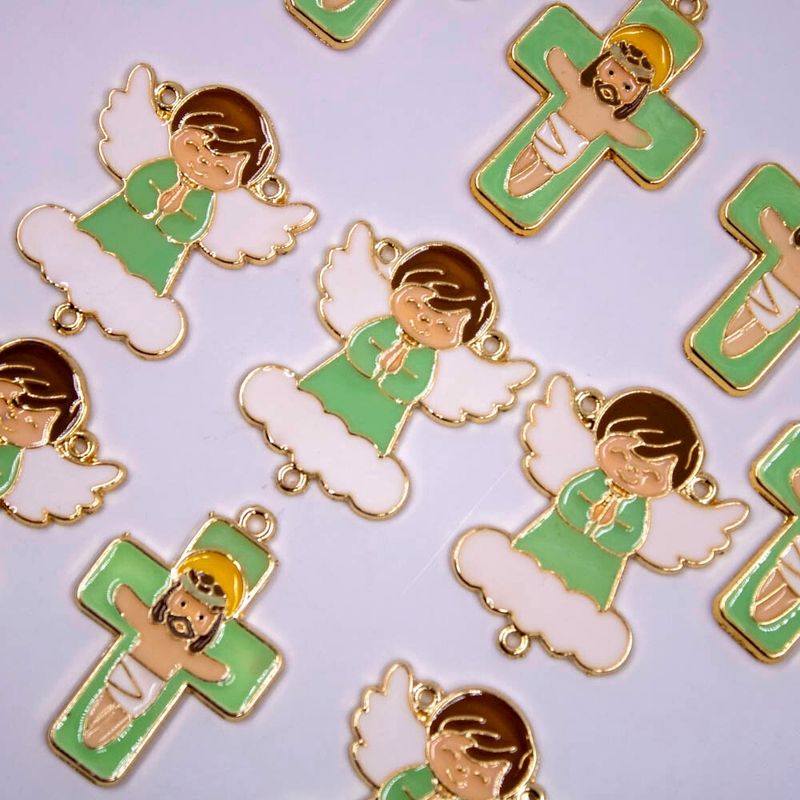 ENTREMEIO-ANJO-NUVEM-E-CRUCIFIXO-EM-ZAMAC-RESINADO-COM-10-PECAS---VERDE-BEBE