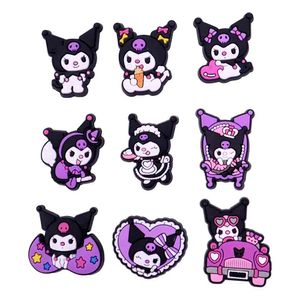 Aplique Kuromi 30Mm Emborrachado Com 50 Peças