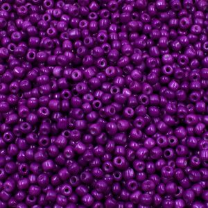Miçangão Leitoso 3.6Mm (6/0) Em Vidro Com 45G