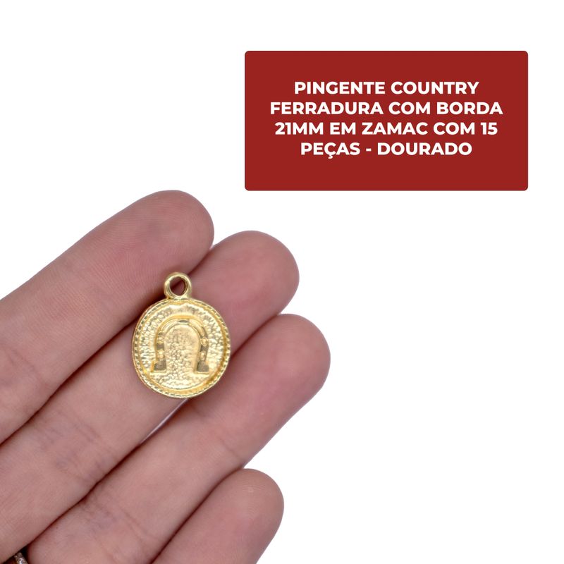 PINGENTE-COUNTRY-FERRADURA-COM-BORDA-21MM-EM-ZAMAC-COM-15-PECAS---DOURADO