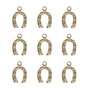 Pingente Country Ferradura G 31Mm Em Zamac Com 15 Peças