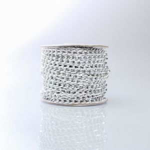 CORRENTE 11X6.5MM EM ALUMINIO COM 25 METROS