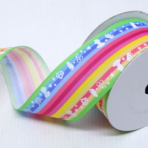 FITA FLUOR ESTAMPADA 40MM EM POLIESTER COM 9 METROS