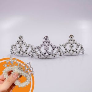 Mini Coroa Princesas 4Cm Em Plástico Com 12 Peças