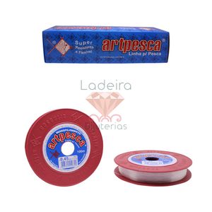Fio De Nylon 0.45Mm Artpesca C/2Rl De 100M Cada