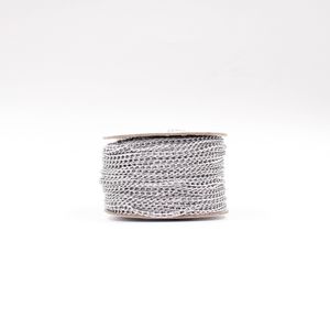 Corrente Grume 4.4X2.8Mm Em Aluminio Com 5 Metros