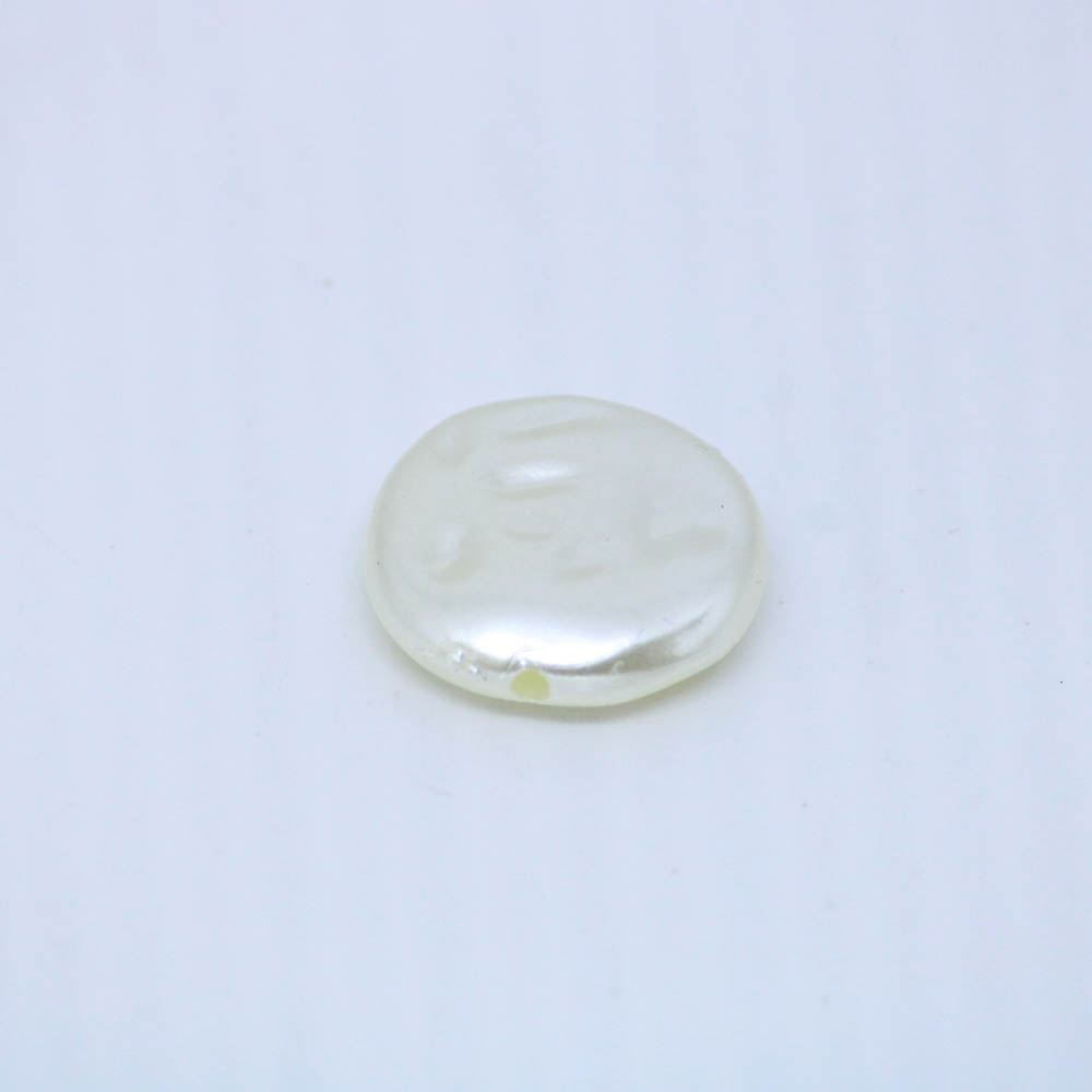 Pastilha Irregular Perolada Passante 12Mm Em Abs Com 500Gr