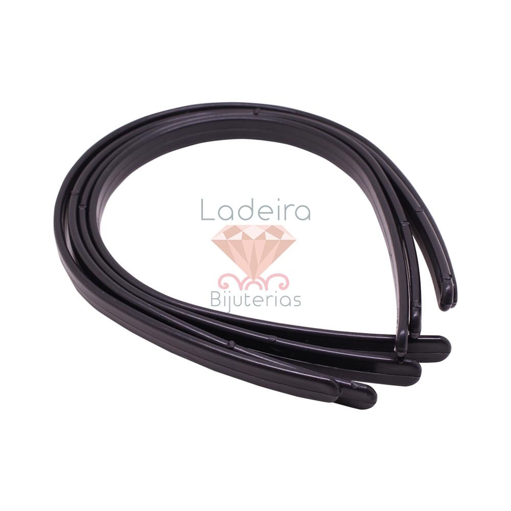 TIARA-SEM-DENTE-FLEXIVEL-10MM-EM-PLASTICO-COM-24-UNIDADES-072---PRETO