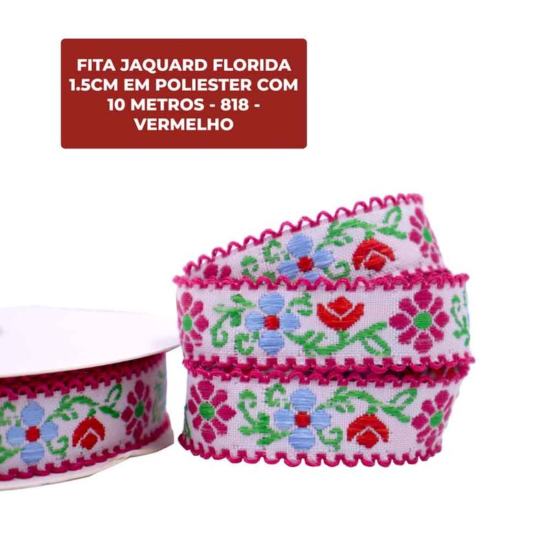 FITA-JAQUARD-FLORIDA-15CM-EM-POLIESTER-COM-10-METROS---818---VERMELHO