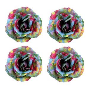 Aplique Flor De Chita 60Mm Em Poliester Com 25 Peças