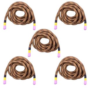 Cadarço Nautico Jacquard Com Ponteira 06Mm Em Poliester 1,60Cm Com 05 Peças