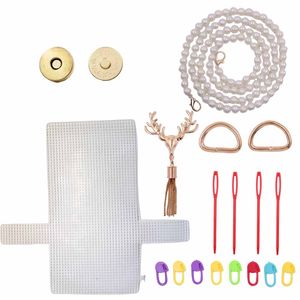 Kit Diy Bolsa Tela 18X17,5Cm Em Plástico Com Fecho Rena Unidade