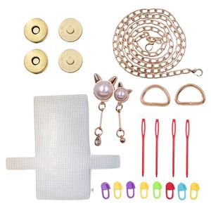 Kit Diy Bolsa Tela 17X18cm Em Plástico Com Fecho Gato Unidade