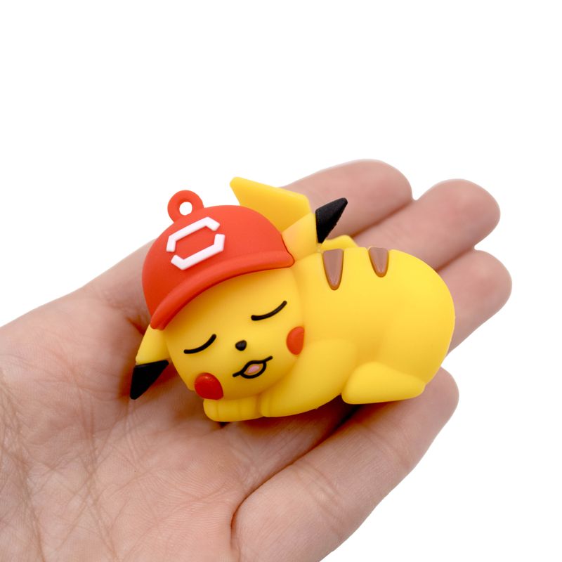 PINGENTES-POKEMON-PIKACHU-60MM-EMBORRACHADO-COM-10-PECAS---103---COLORIDO