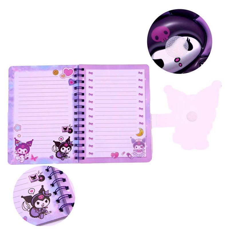 CADERNO-COM-FECHO-VELCRO-KUROMI-20CM-UNIDADE---103---COLORIDO