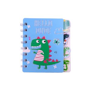Mini Agenda Espiral Capa Dura Dino  11.5Cm Unidade